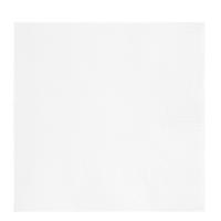 Bright White Beverage Napkins - Pack of 20