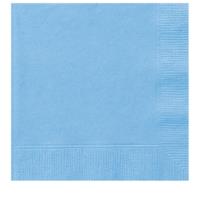 Powder Blue Lunch Napkins - Pack of 20