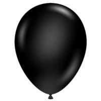 Black Latex Balloon 11
