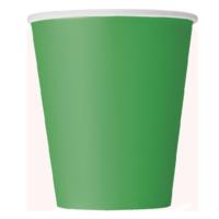 Emerald Green Cups 9oz - Pack of 14