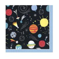 Outer Space Lunch Napkins - Pack of 16
