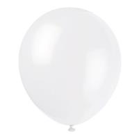 Linen White Latex Balloons 12? - Pack of 50
