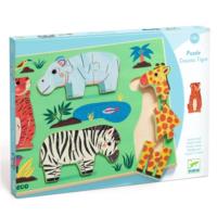 Coucou Tigre Wooden puzzle
