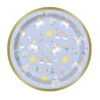 Dainty Unicorn Round Plates 9