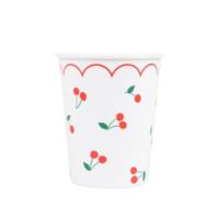 Cherry Pattern Cups