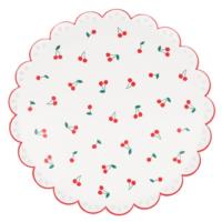 Cherry Pattern Dinner Plates