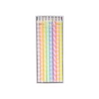 Pastel Patterned Candles