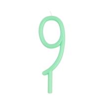Slim Number 9 Candle
