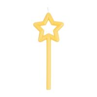 Slim Star Candle