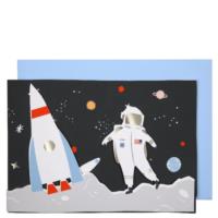 Space 3D Scene Card