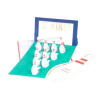 Pop-Up Bowling Birthday Card
