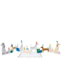 Dog Party Birthday Card