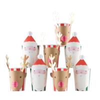 Christmas Honeycomb Cups