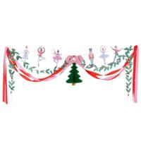 Nutcracker Ballet Garland Set