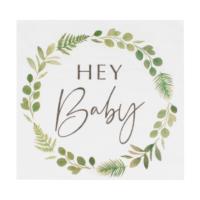 Hey Baby Botanical Napkins