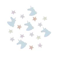 Unicorn and Star Confetti