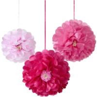 Flower Pom Poms