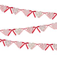 Meri Meri x Liberty Heart Garland