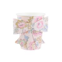 Pink Chintz Bow Cups