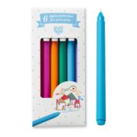 6 Gel Pens Fine Point 0.7 mm, Set of 6 Smooth Writing Pens 