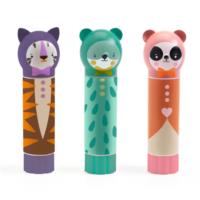 Glue Sticks Set, 9 Animal-Themed Tube