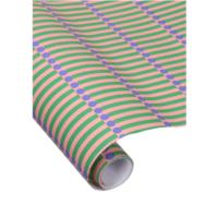 Matchstick Stripe Wrapping Paper Roll