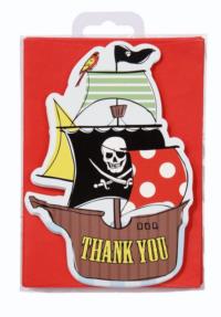 Pirate Thank You Cards