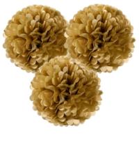 Decadent Decs Gold PomPoms