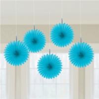 Mini Blue Hanging Fans