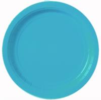 Caribbean Blue Paper Plates