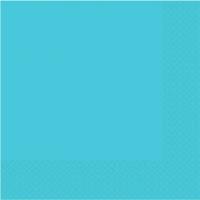 Caribbean Blue Paper Napkins