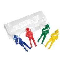 Mini Parachute Men - Set of 4