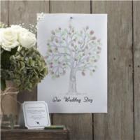 Vintage Affair - Finger Print Tree - Green