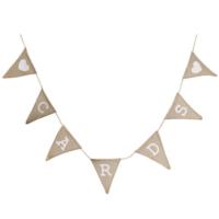 Vintage Affair - Cards Hessian Bunting