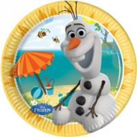 Disney Frozen Olaf Plates