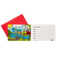 Mr Men Travel Invitation Postcards