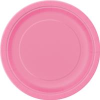 Hot Pink Round Plate 7