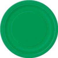 Emerald Green Round Plate 7