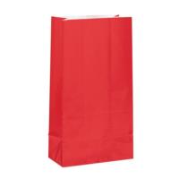 Ruby Red Paper Party Bags