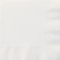 Bright White Luncheon Napkin