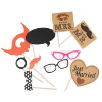 Vintage Affair - Mr & Mrs Photo Booth Kit