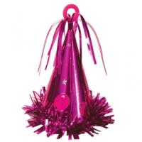 Large Fuchsia Party Hat Weight