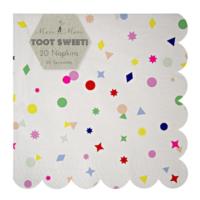 Toot Sweet Charms Large Napkin