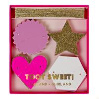 Toot Sweet Pink Mini Garland