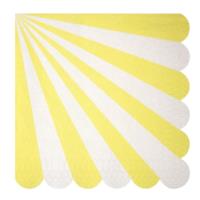 Toot Sweet Yellow Large Napkins