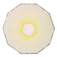 Toot Sweet Neon Spiro Plate