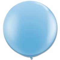 Round Pale Blue Balloon 36