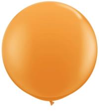 Round Orange Balloon 36