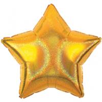 Gold Dazzler Star Balloon 19