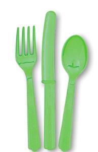 Lime Green Cutlery